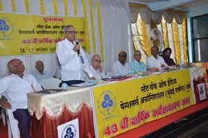 Shri.B.G.Dandekar addressing the gathering on the occasion